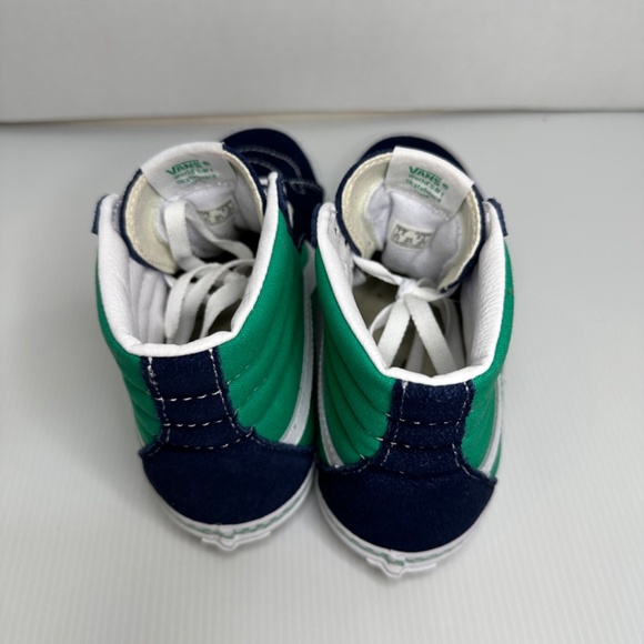 VANS Skateboard Shoes Sneakers Sk 8 Hi Top Off The Wall Mens 7.5 checkered laces - Picture 6 of 12